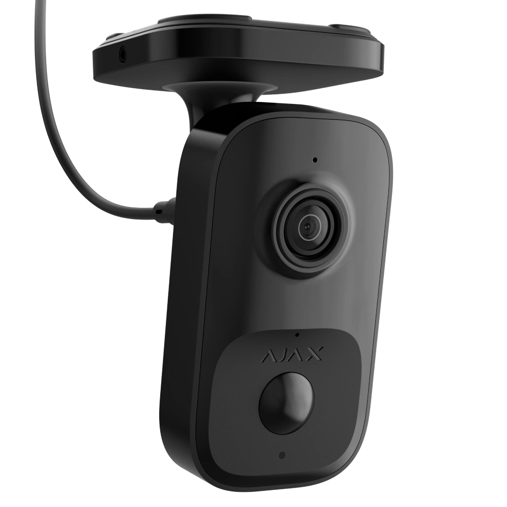 Ajax IndoorCam (8MA) черный датчик движения