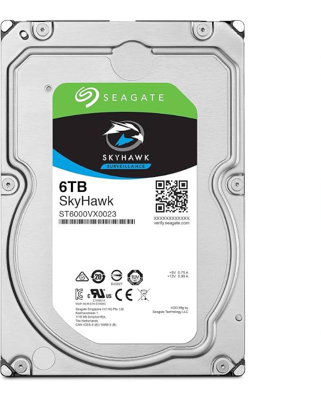 Жесткий диск SEAGATE HDD SkyHawk Surveillance (3.5''/6TB/SATA 6Gb/s/rpm 5400)
