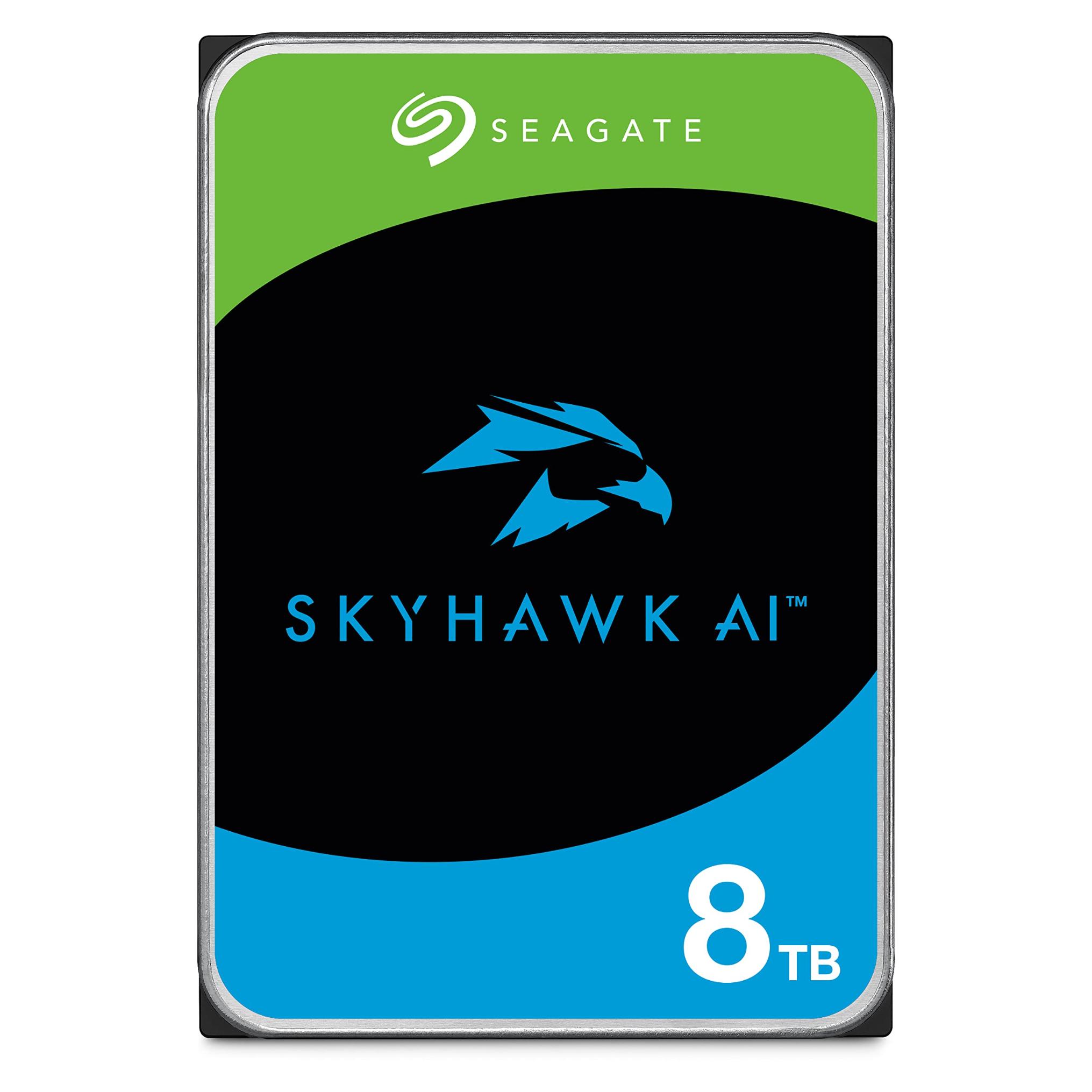 Жесткий диск SEAGATE HDD Desktop SkyHawk AI (3.5'/ 8TB/ SATA 6Gb/s / rpm 7200)