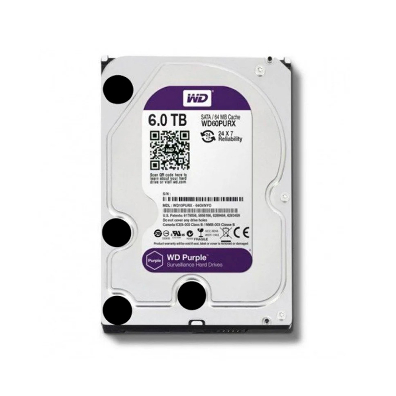 WD63PURU Жесткий диск 6000ГБ WD Purple